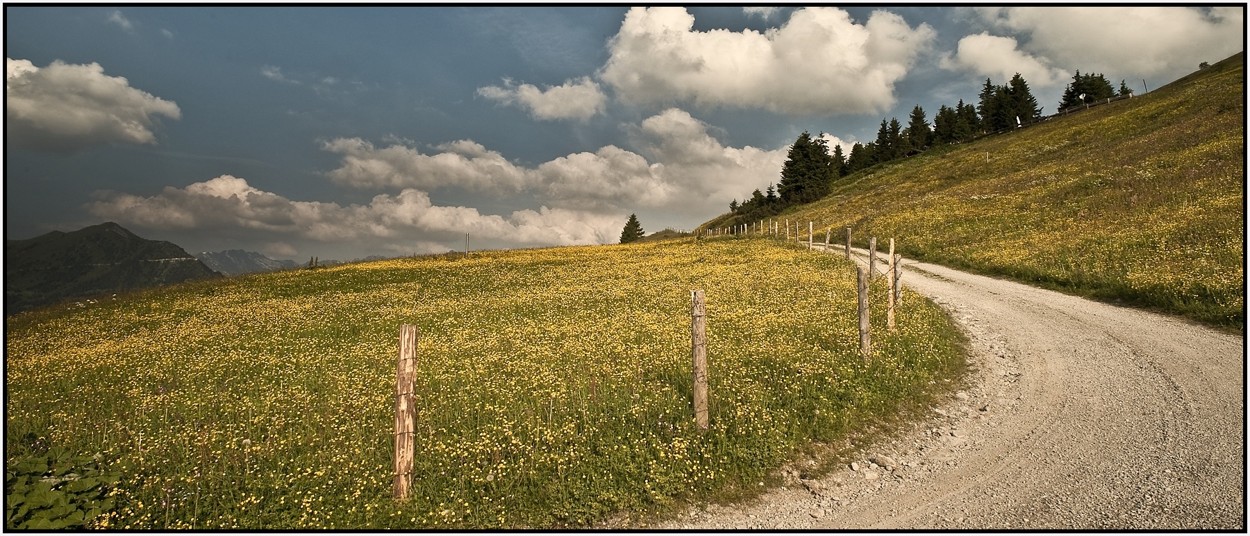 2010 - takhle začínala každá cesta od Brandstatt Alm na Penken