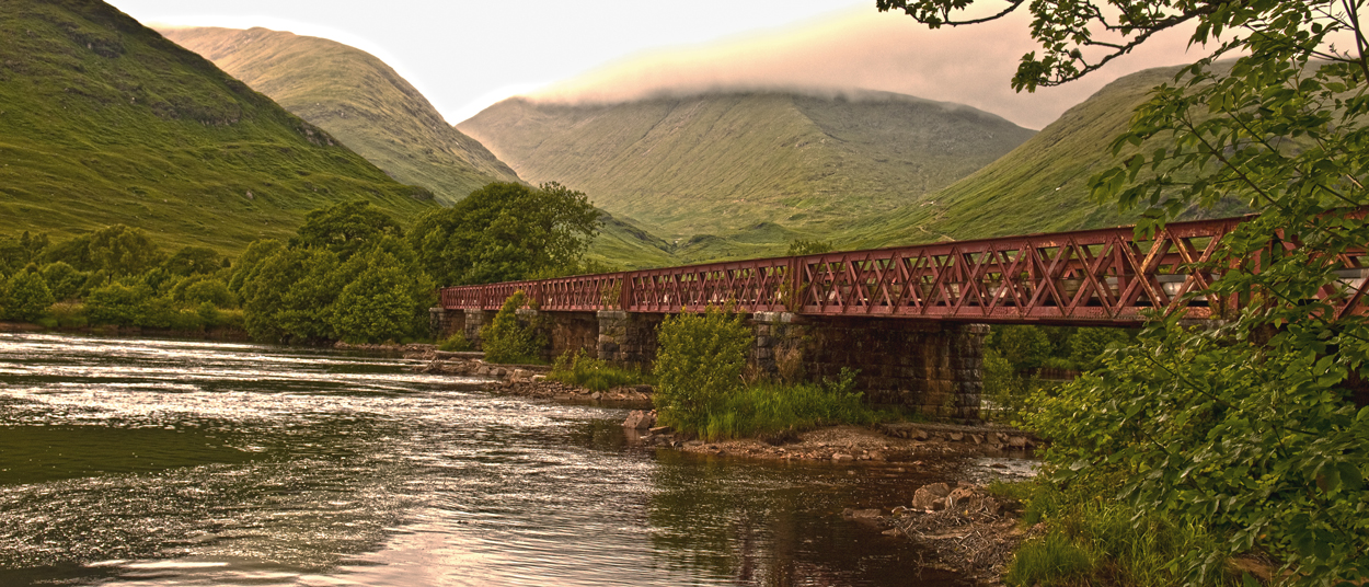 Most v Glen Coe Skotsko 2008