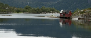 Norsko, červenec, Kalvag, to se nedá...