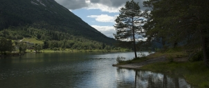 Norsko, jezero Strynevatnet, téměř by to...