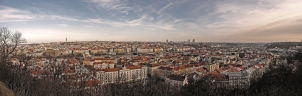 Praha 2012, výhled na Prahu z Petřína...